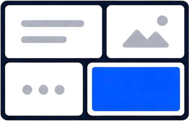 SlidesAI bento grid logo